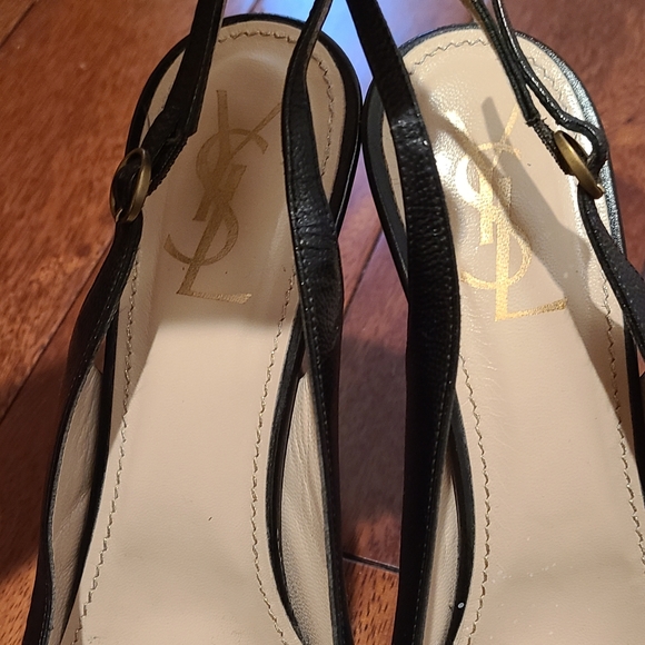 Saint Laurent YSL Tribtoo Slingback Pumps - Picture 5 of 11